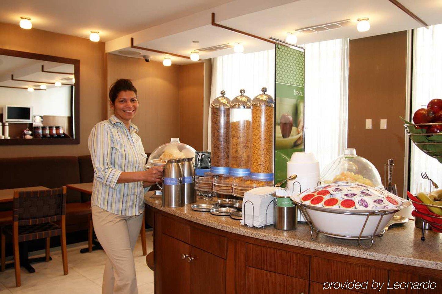 Hampton Inn Seaport Financial District Nova Iorque Restaurante foto